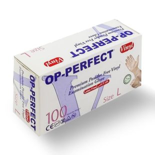 دستکش لاتکس ونیل OP-Perfect سایز بزرگ